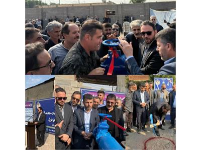 بهره برداری از ۶ طرح و آغاز عملیات اجرایی ۲ طرح آبرسانی در دزفول