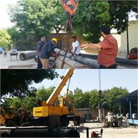 ایستگاه تصفیه‌خانه فاضلاب شرق دزفول برای فصل بارندگی مهیا شد