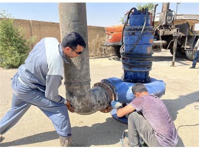 افزایش ظرفیت تلمبه‌خانه فاضلاب بندرماهشهر