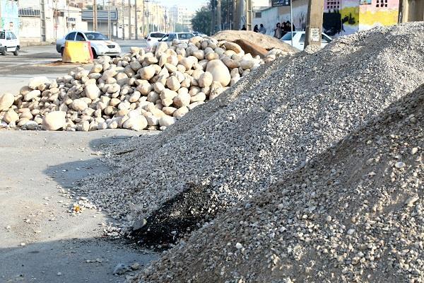 اجرای پروژه فاضلاب اهواز در منطقه ملی راه