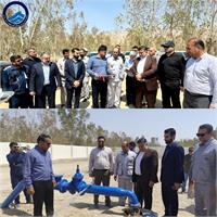 افزایش 6 برابری ظرفیت تولید آبرسانی با افتتاح چاه در گلگیر مسجدسلیمان