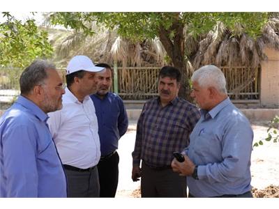 بازدید معاون نظارت بربهره برداری آب و مدیرکل حراست آبفا کشور از تصفیه خانه گروه ملی فولاد ایران