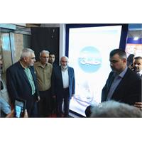 پیوستن استاندار خوزستان به پویش حامیان آب در غرفه آبفا