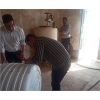 تعویض مخازن کلریناتور و بروزرسانی خطوط کلرزنی در تاسیسات آبرسانی ۵ روستای دزفول