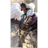 پاسخ فوری آبفا به شکستگی حیاتی خط انتقال آب دردشت آزادگان