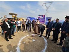 کلنگ‌زنی دو پروژه ٧٣٠ میلیارد ریالی آب و فاضلاب ...