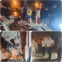 اصلاح بخشی از شبکه آبرسانی/رفع افت فشار آب کوی شیخ معصومی بهبهان