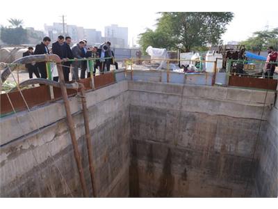 بازدید مدیر حراست شرکت مهندسی آبفا کشور از روند اجرایی پروژه فاضلاب اهواز