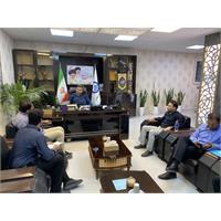 برگزاری جلسه فنی با حضور مدیر آبفا منطقه آبادان