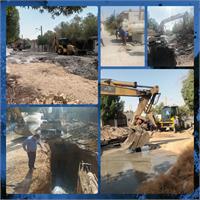 بازسازی شبکه فاضلاب مجموعه هزار واحدی شهرک بعثت چمران