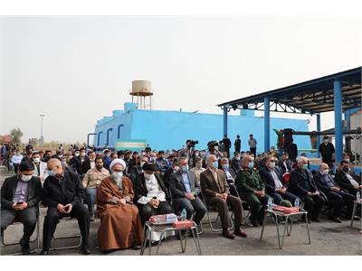 تصفیه خانه آب و تاسیسات آبرسانی سردار شهید حاج قاسم سلیمانی