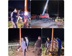 با نصب الکتروموتور شناور انجام شد؛ رفع قطعی آب ۹...