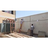 انجام اقدامات اصلاحی و سرویس تجهیزات برق در تأسیسات آبفا آبادان