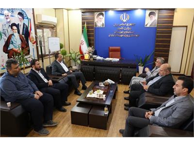 حضور جناب آقای امینی مدیر عامل شرکت آب و فاضلاب کشور در شهرستان آبادان