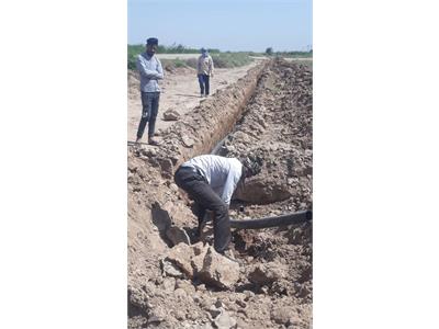 بهره مندی بیش از 50 خانوار روستایی خرمشهر از نعمت آب آشامیدنی پر فشار