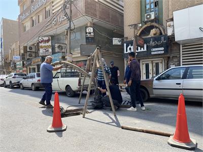 اقدامات واحد تعمیرات آبفا آبادان با هدف بهبود عملکرد شبکه های فاضلاب