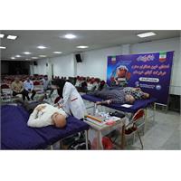 با انگیزه نجات جان بیماران نیازمند؛ کارکنان آبفا خوزستان خون اهدا نمودند