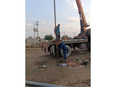 با تعویض پمپ ، روستای ترویح شوش مجددا آبدار شد