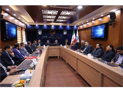 آیین تودیع و معارفه مدیرعامل شرکت آب و فاضلاب خوزستان