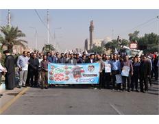 حضور پرشور کارکنان شرکت آبفا خوزستان در راهپیمای...