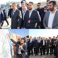 سرویس: فاضلاب بازدید معاون اجرایی رئیس جمهور از پروژه جامع فاضلاب اهواز