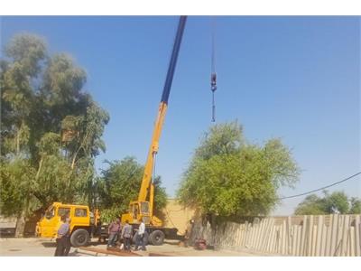 تعویض پمپ تاسیسات تأمین آب ۴ روستای بخش مرکزی دزفول​