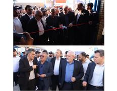 افتتاح مخزن ذخیره آب ۵ هزار مترمکعبی شهدای بوزی ...