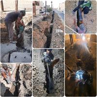 اصلاح بخشی از شبکه دفع فاضلاب بهبهان