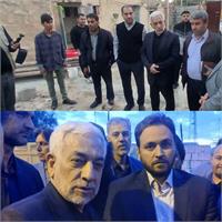 بازدید معاون وزیر نیرو از مناطق زلزله‌زده‌ مسجدسلیمان