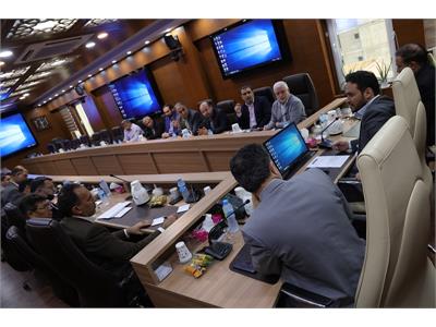 اولین جلسه شورای معاونین با حضور مدیر عامل شرکت