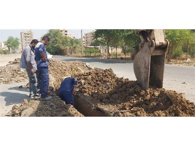 اجرای عملیات تقویت فشار آب در منطقه امیرآباد آبادان