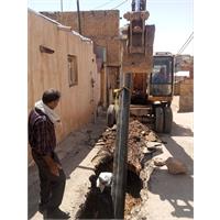 اصلاح کانال فاضلاب نمره هشت  و رفع مشکل ۵۰۰ خانوار مسجدسلیمان