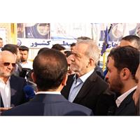 رییس جمهور از طرح جامع فاضلاب اهواز بازدید کرد