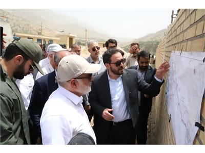 بازدید استاندار خوزستان از پروژه های آب و فاضلاب