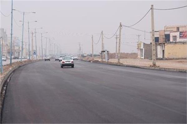 آسفالت بلوار امام رضا (ع) در منطقه کیانشهر
