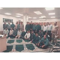 برگزاری کلاس آموزشی ایمنی در برابر مخاطرات گاز کلر و عملیات گودبرداری در آبفا منطقه آبادان