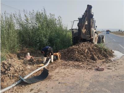 شکستگی خط انتقال آب شرب در منطقه عقیلی گتوند برطرف شد