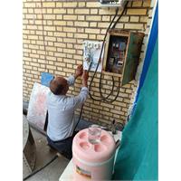 نصب تجهیزات برق و راه‌اندازی ایستگاه پمپاژ فاضلاب صوفی‌آباد شادگان