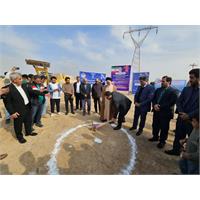 کلنگ‌زنی دو پروژه ٧٣٠ میلیارد ریالی آب و فاضلاب در شوشتر و گوریه/