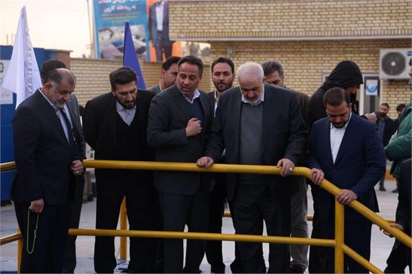 حضور وزیر نیرو در ایستگاه پمپاژ فاضلاب ملی راه