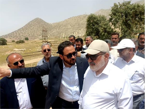 بازدید استاندار خوزستان از پروژه های آب و فاضلاب