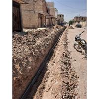 سرویس: آب ۳ کیلومتر توسعه و اصلاح شبکه توزیع آب روستایی دزفول در مدت ۳۰ روز