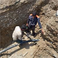 توسعه ۹۰ متر شبکه آب در بندرامام خمینی (ره)