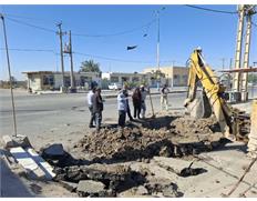 تلاش مستمر برای رفع افت فشار آب در شبکه آبرسانی ...