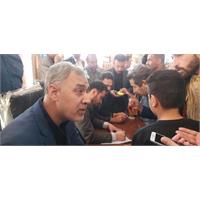 حضور مدیرعامل شرکت آبفا خوزستان در میز خدمت شهرستان دشت آزادگان