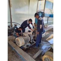 انجام عملیات تعمیرات تخصصی در تأسیسات آبفا منطقه آبادان