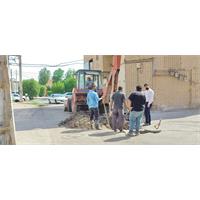 اصلاح و رفع پس زدگی شبکه فاضلاب در خرمشهر
