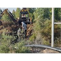 احیای آبرسانی به روستای قدرت‌آباد بستان در ۹ ساعت با عملیات فنی پیچیده