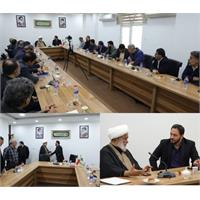 دیدار علیدادی مدیرعامل شرکت آب و فاضلاب خوزستان با آیت الله کعبی نماینده مردم شریف خوزستان در مجلس خبرگان رهبری