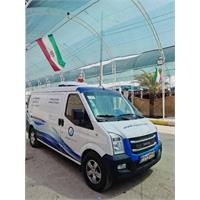 استقرار آزمایشگاه سیار آب آشامیدنی در مرز چذابه